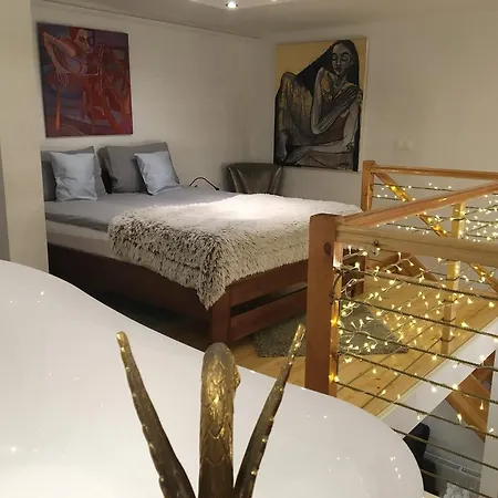 Bridge & Castle Art アパート ブダペスト